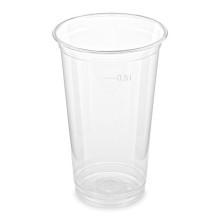 Műanyag pohár 0,5L shaker