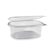 Műanyag salátás 1000 ml egybefedeles