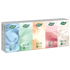 Papír zsebkendő Tento Natural Soft 3 rétegű
