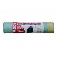 PE szemetes zárószalagos 70 l/15 db PE szemetes zárószalagos 70 l/15 db