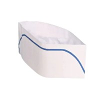 Védő Papír kuktasapka fehér 25 db/cs