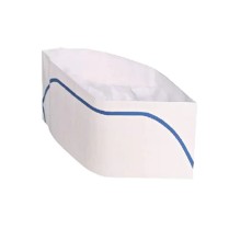 Védő Papír kuktasapka fehér 25 db/cs