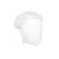 Védő Pp csíksapka fehér 100 db/dob.